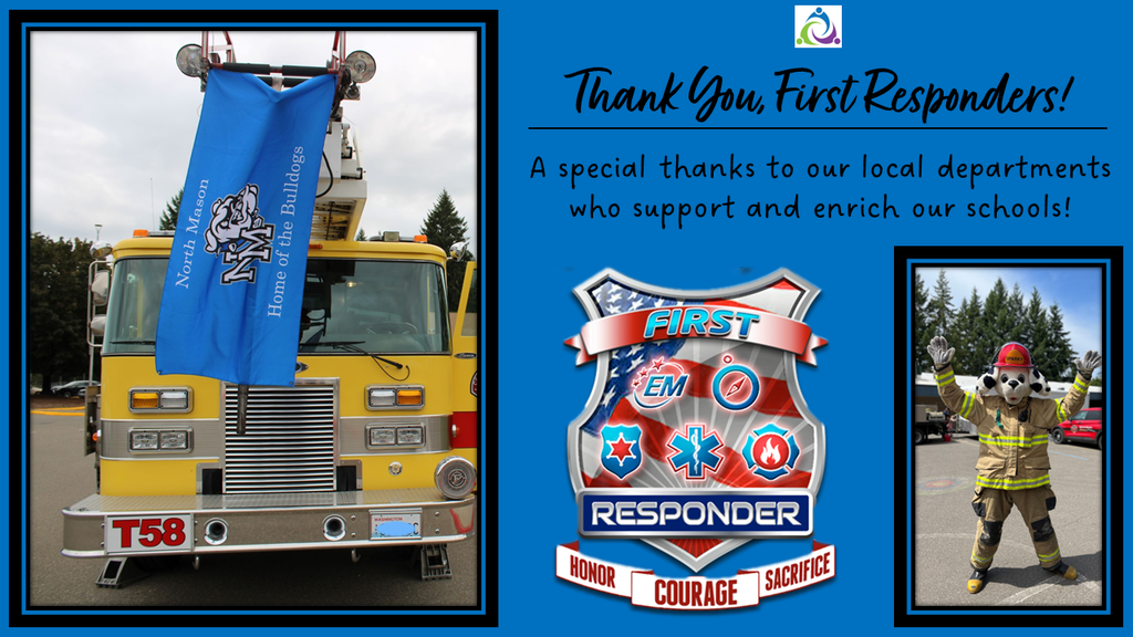 Happy First Responders Day! Thank you, local departments! 
